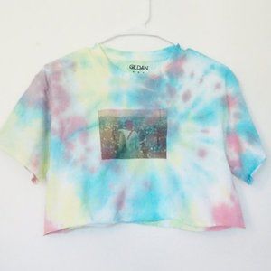 Live at Woodstock Band Tee Crop